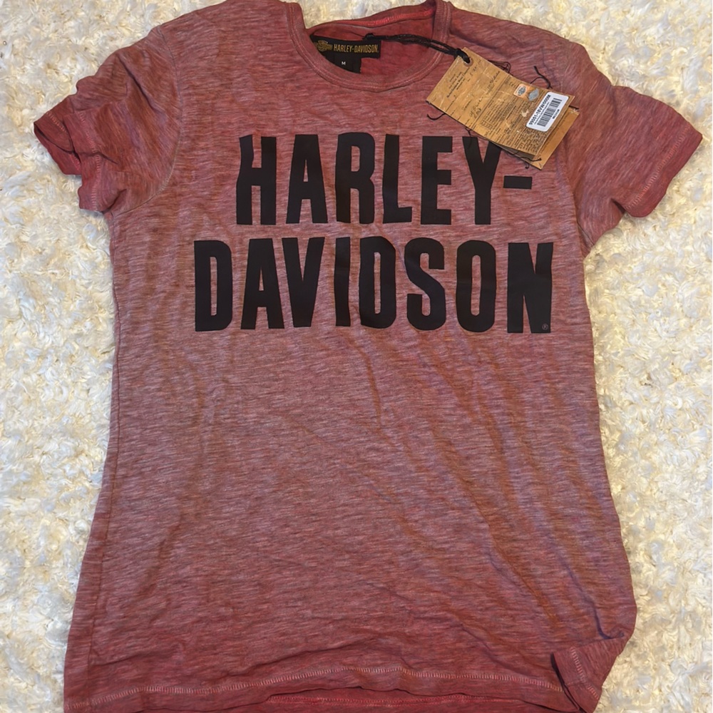 Red Harley Davidson tee